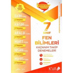 7. Sınıf Fen Bilimleri Kazanım Takip Denemeleri - kollektif