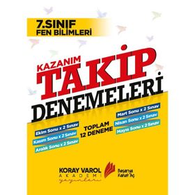 7. Sınıf Fen Bilimleri Kazanım Takip Denemeleri - kollektif