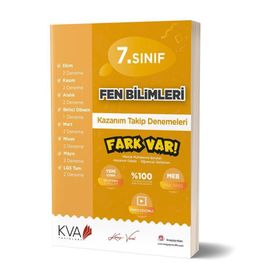 7. Sınıf Fen Bilimleri Kazanım Takip Denemeleri Koray Varol Akademi