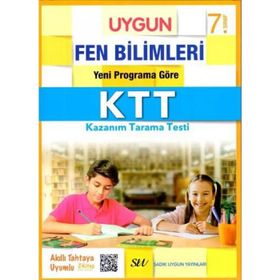 7. Sınıf Fen Bilimleri Kazanım Tarama Testi - Sadık Uygun Yayınları