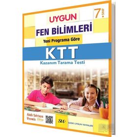7. Sınıf Fen Bilimleri Kazanım Tarama Testi - Sadık Uygun Yayınları