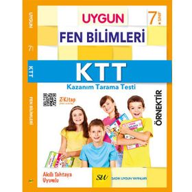 7. Sınıf Fen Bilimleri Kazanım Tarama Testi - Sadık Uygun Yayınları