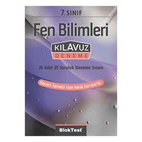 7. Sınıf Fen Bilimleri Kılavuz Denemeleri-Blok Test Yayınları