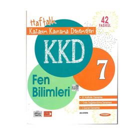 7.Sınıf Fen Bilimleri KKD Haftalık Kazanım Kavrama Denemeleri Kurmay ELT Yayınları
