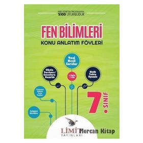 7. Sınıf Fen Bilimleri Konu Anlatım Föyleri-Limit Yayınları