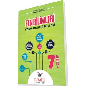 7. Sınıf Fen Bilimleri Konu Anlatım Föyleri-Limit Yayınları