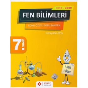7.Sınıf Fen Bilimleri Konu Özetli Soru Bankası Seti Sonuç Yayınları