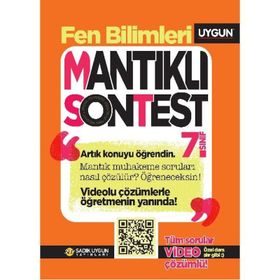 7. Sınıf Fen Bilimleri Mantıklı Son Test-Sadık Uygun Yayınları