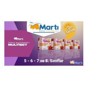 7.Sınıf Fen Bilimleri Multi Set Soru Bankası Çek Kopart - Martı Yayınları