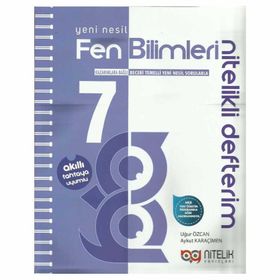 7.Sınıf Fen Bilimleri Nitelikli Nesil Defter-Nitelik Yayınları