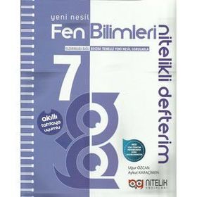 7.Sınıf Fen Bilimleri Nitelikli Nesil Defter-Nitelik Yayınları