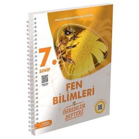 7.Sınıf Fen Bilimleri Öğrencim Defteri Murat Yayınları
