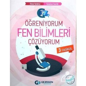 7. Sınıf Fen Bilimleri Öğreniyorum Çözüyorum Gezegen Yayınları