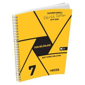 7. Sınıf Fen Bilimleri Özet Konu Anlatımlı Etkinlik Kitabı - Hız Yayınları