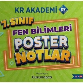 7. Sınıf Fen Bilimleri Poster Notlar KR Akademi