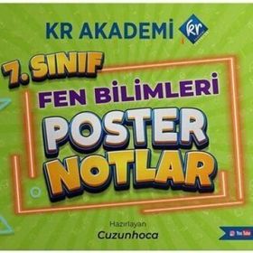 7. Sınıf Fen Bilimleri Poster Notlar KR Akademi