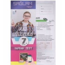 7. Sınıf Fen Bilimleri Sağlam Yaprak Test-Molekül Yayınları