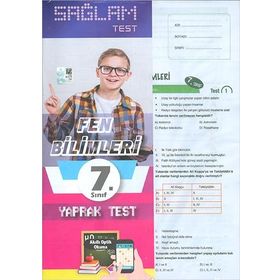 7. Sınıf Fen Bilimleri Sağlam Yaprak Test-Molekül Yayınları