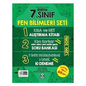7. Sınıf Fen Bilimleri Seti-Örnek Akademi