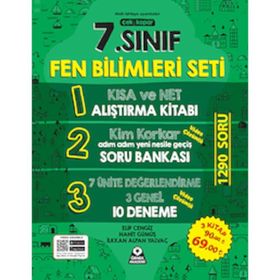 7. Sınıf Fen Bilimleri Seti-Örnek Akademi