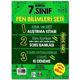 7. Sınıf Fen Bilimleri Seti-Örnek Akademi