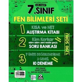 7. Sınıf Fen Bilimleri Seti-Örnek Akademi