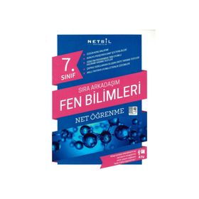7. Sınıf Fen Bilimleri Sıra Arkadaşım Net Öğrenme-Netbil Yayınları