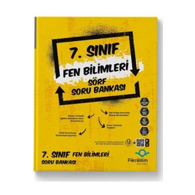 7. Sınıf Fen Bilimleri Sörf Soru Bankası-Fikribilim Yayınları