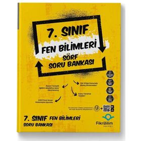 7. Sınıf Fen Bilimleri Sörf Soru Bankası-Fikribilim Yayınları
