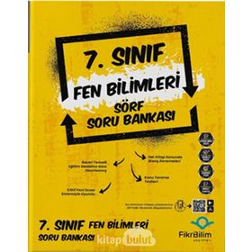 7. Sınıf Fen Bilimleri Sörf Soru Bankası-Fikribilim Yayınları