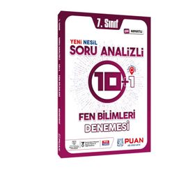 7. Sınıf Fen Bilimleri Soru Analizli 10+1 Deneme Puan Yayınları