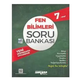 7.sınıf Fen Bilimleri Soru Bankası Ankara Yayıncılık