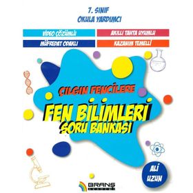 7. Sınıf Fen Bilimleri Soru Bankası Branş Akademi Yayınları