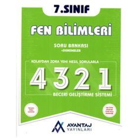 7. Sınıf Fen Bilimleri Soru Bankası + Denemeler-Avantaj Yayınları