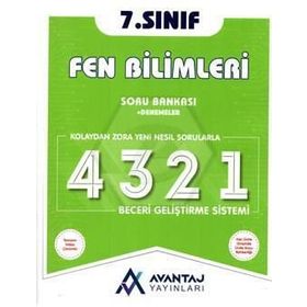 7. Sınıf Fen Bilimleri Soru Bankası + Denemeler-Avantaj Yayınları