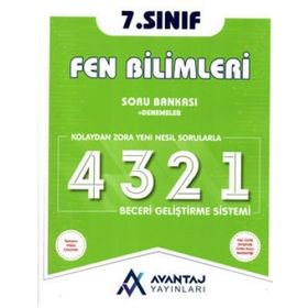 7. Sınıf Fen Bilimleri Soru Bankası + Denemeler-Avantaj Yayınları