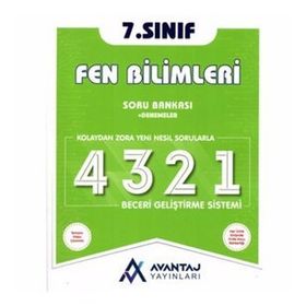 7. Sınıf Fen Bilimleri Soru Bankası + Denemeler-Avantaj Yayınları