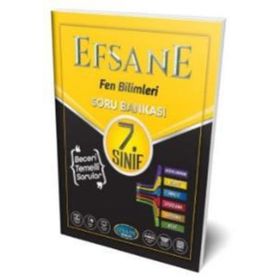7. Sınıf Fen Bilimleri Soru Bankası Efsane Yayınları