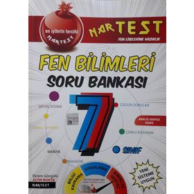 7. Sınıf Fen Bilimleri Soru Bankası-Nartest Yayınları