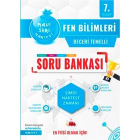 7. Sınıf Fen Bilimleri Soru Bankası-Nartest Yayınları
