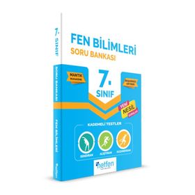 7. Sınıf Fen Bilimleri Soru Bankası Netfen Yayınları