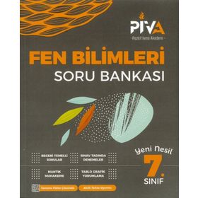 7. Sınıf Fen Bilimleri Soru Bankası-Piva Yayınları