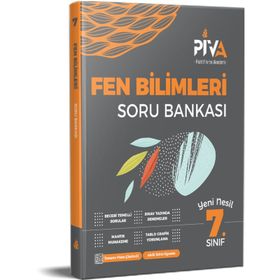 7. Sınıf Fen Bilimleri Soru Bankası-Piva Yayınları
