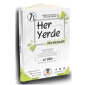 7. Sınıf Fen Bilimleri Soru Föyleri Her Yerde Serisi Zeka Küpü Yayınları