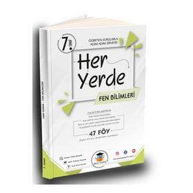7. Sınıf Fen Bilimleri Soru Föyleri Her Yerde Serisi Zeka Küpü Yayınları