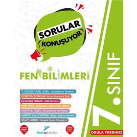 7. Sınıf Fen Bilimleri Sorular Konuşuyor Soru Bankası-Pruva Akademi Yayınları