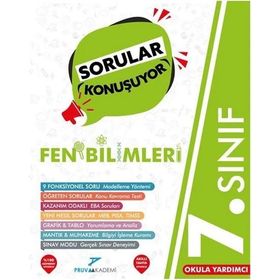 7. Sınıf Fen Bilimleri Sorular Konuşuyor Soru Bankası-Pruva Akademi Yayınları