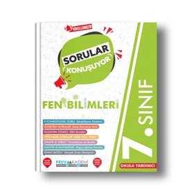 7. Sınıf Fen Bilimleri Sorular Konuşuyor Soru Bankası-Pruva Akademi Yayınları