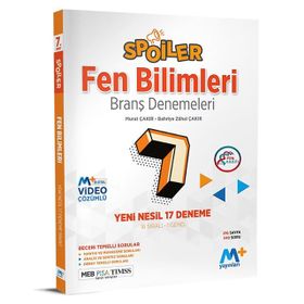 7. Sınıf Fen Bilimleri Spoiler Deneme-Martı Yayınları