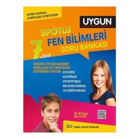 7. Sınıf Fen Bilimleri Spotlu Soru Bankası Sadık Uygun Yayınları